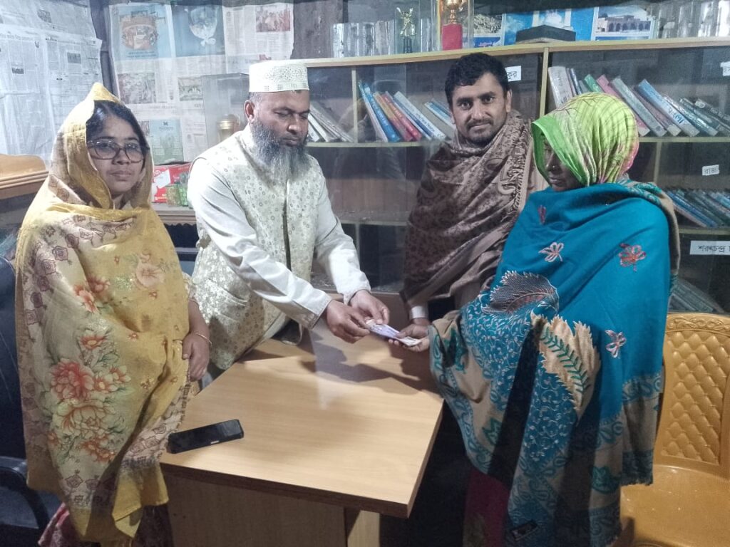 Community Support to villagers